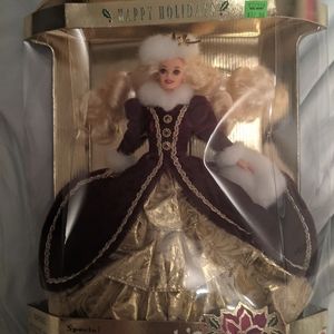 Vintage 1996 holiday Barbie